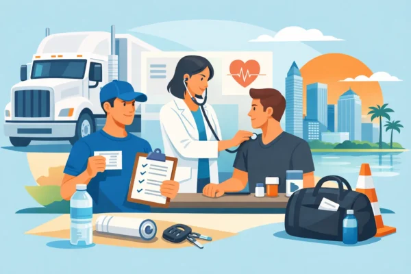 DOT Physical Tampa: What to Bring and Expect