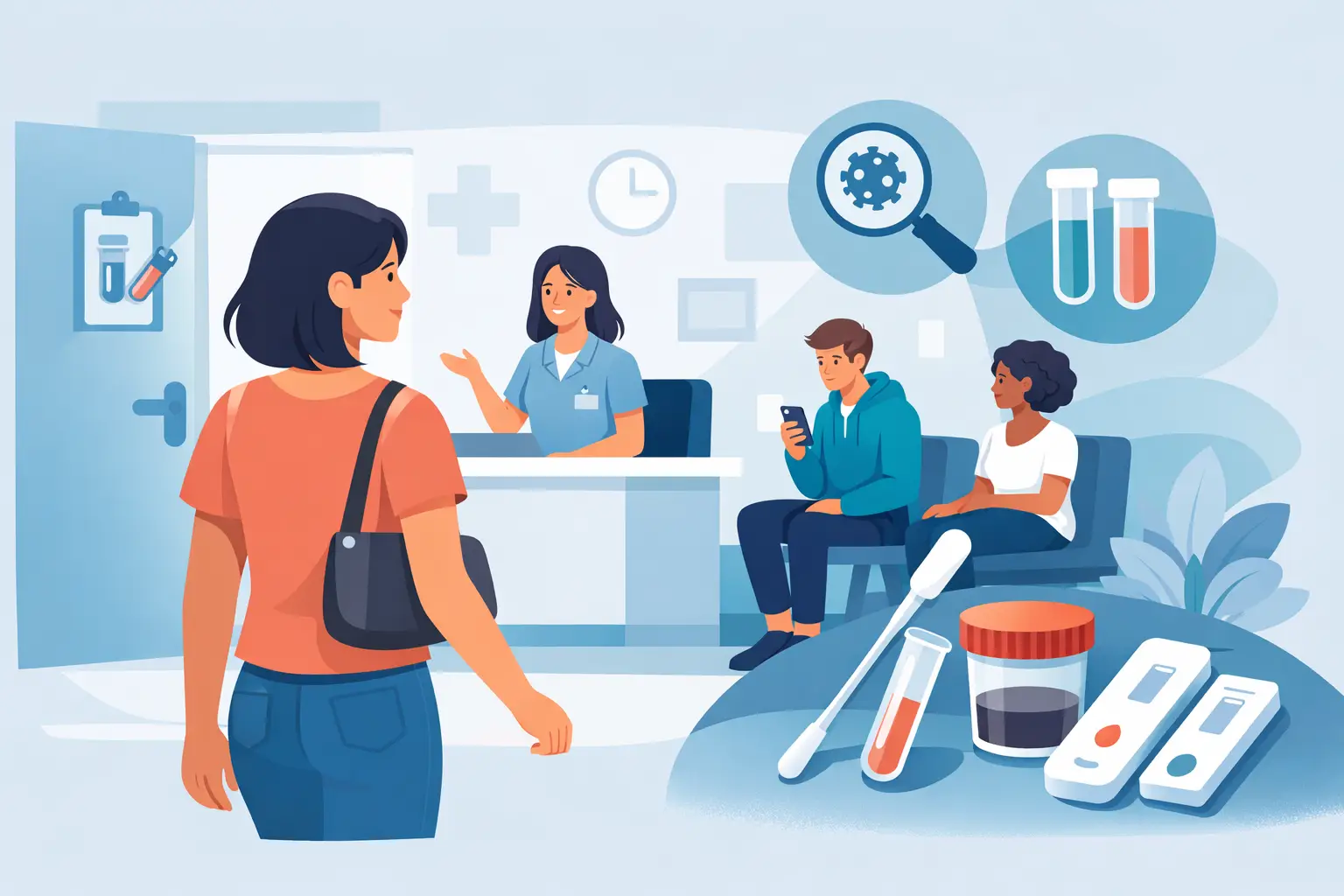 STD Testing Without an Appointment: What to Expect