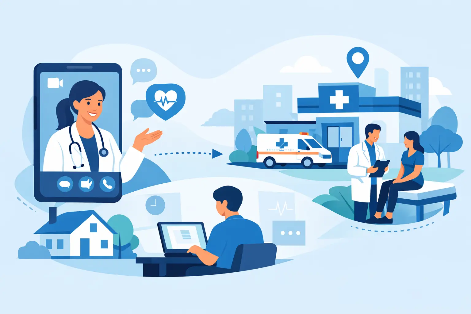 Telehealth Services for Fast Local Medical Care