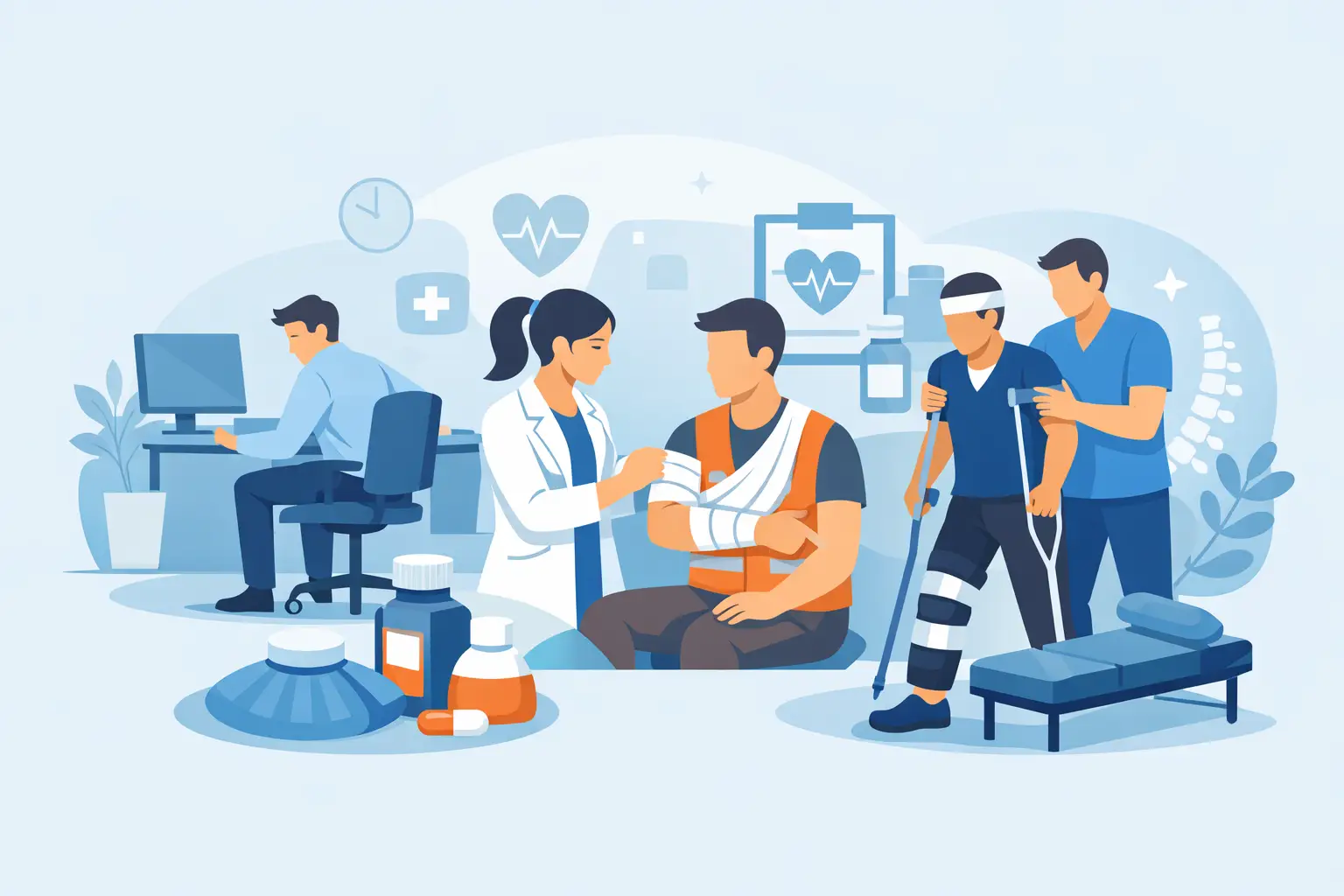 Common Workplace Injury Treatments That Help