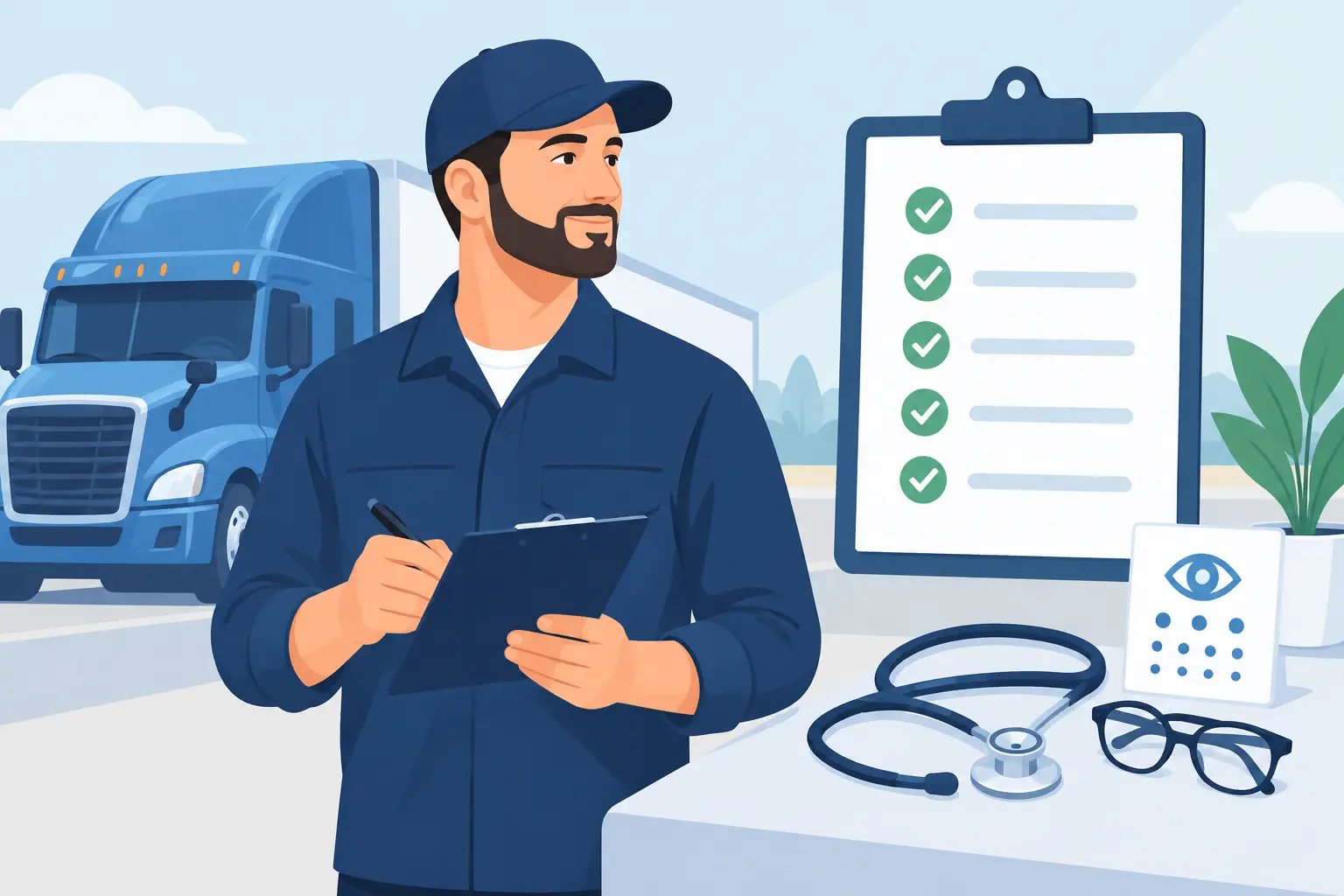 How to Prepare DOT Exam: Driver Checklist