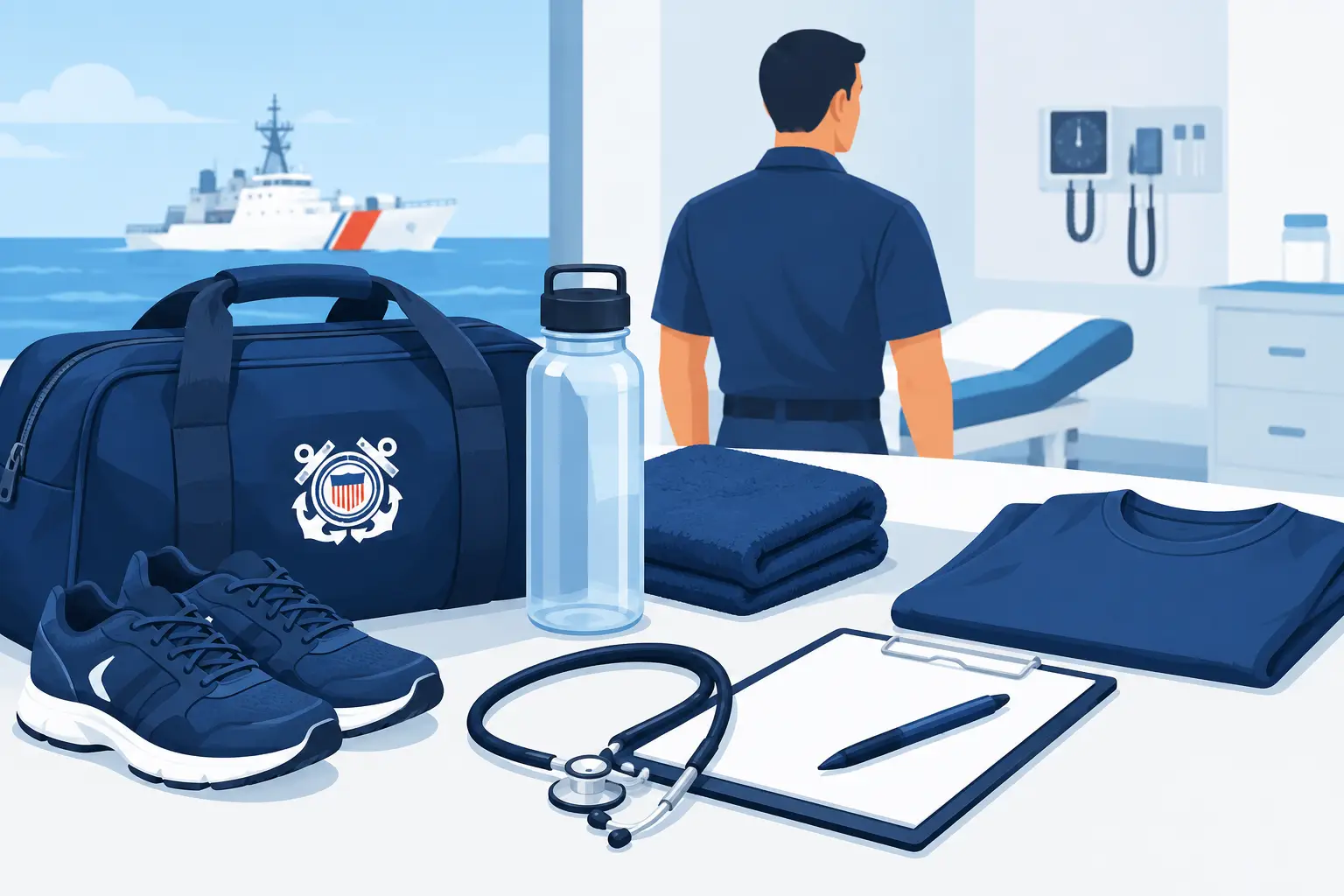 What to Bring to a Coast Guard Physical Exam