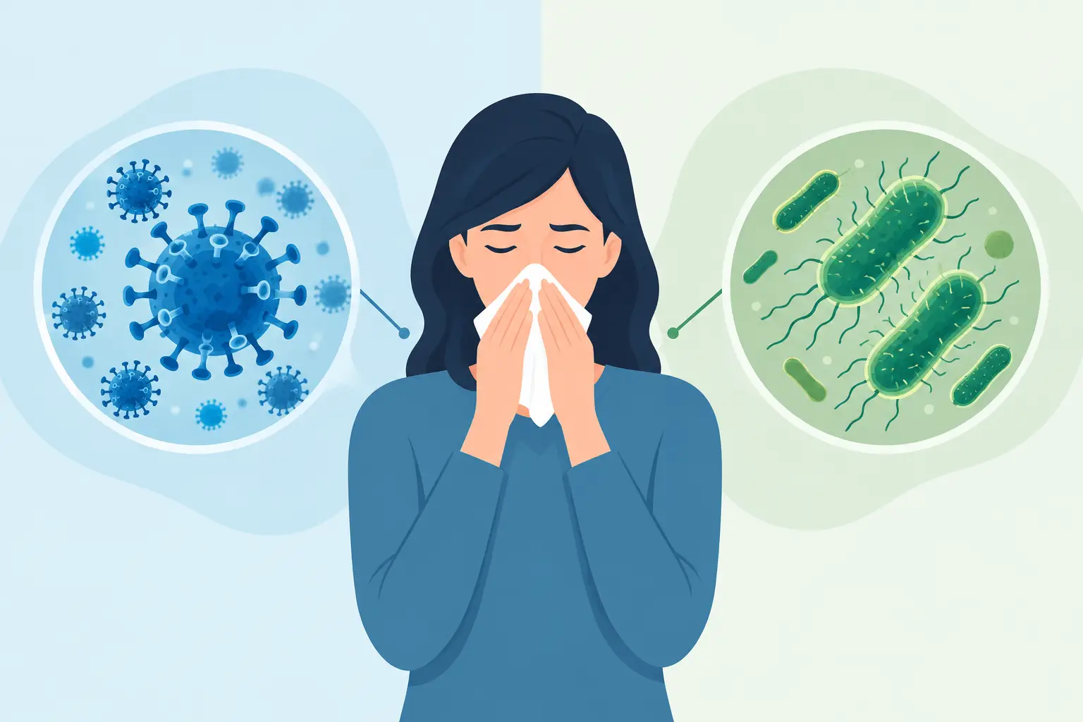 Viral Versus Bacterial Infection Explained